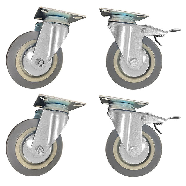 Buffalo Standard & Braked Castors (set 4) - AN890  Buffalo   