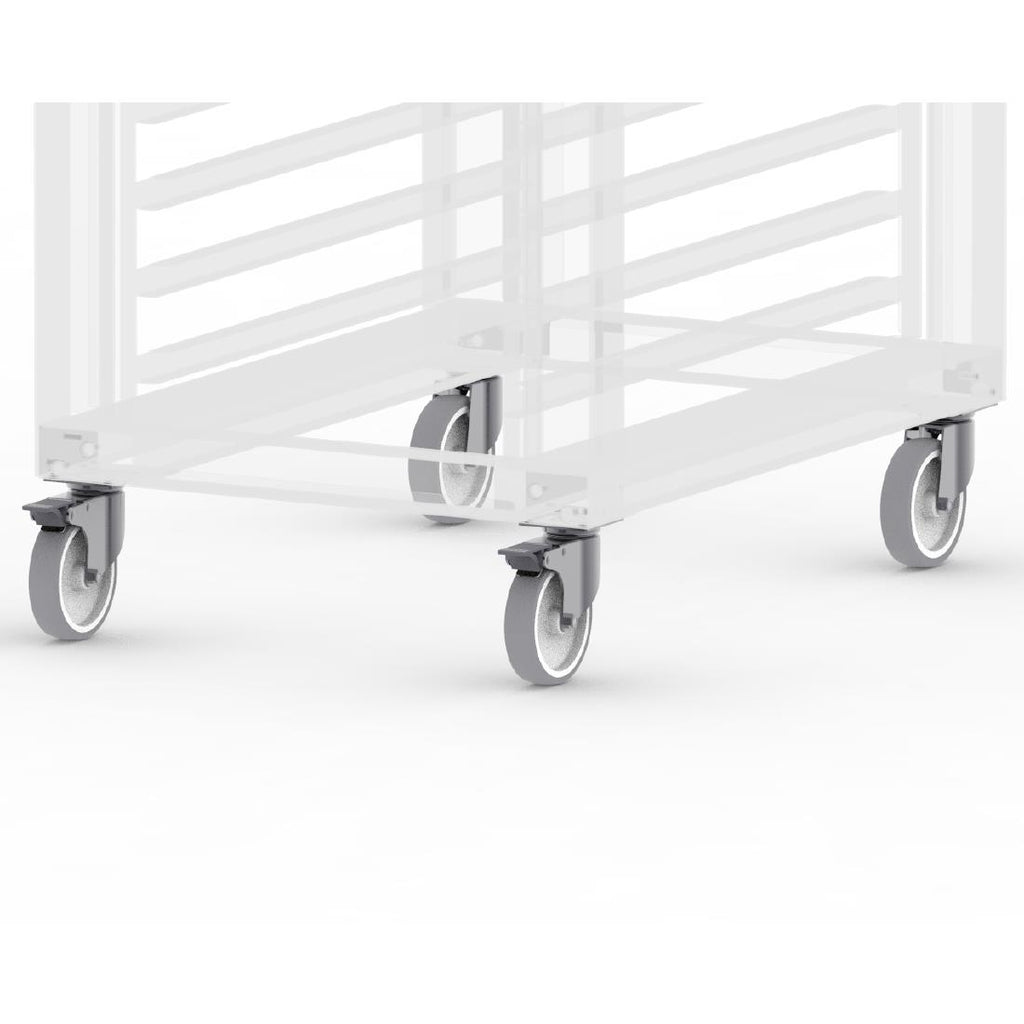 Castors Kit for Buffalo Combi Oven Stands - AP122  Buffalo   