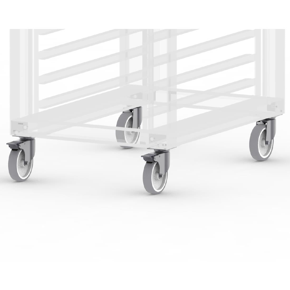 Castors Kit for Buffalo Combi Oven Stands - AP122  Buffalo   