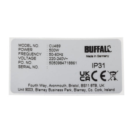 Buffalo Type Label - AP475  Buffalo   