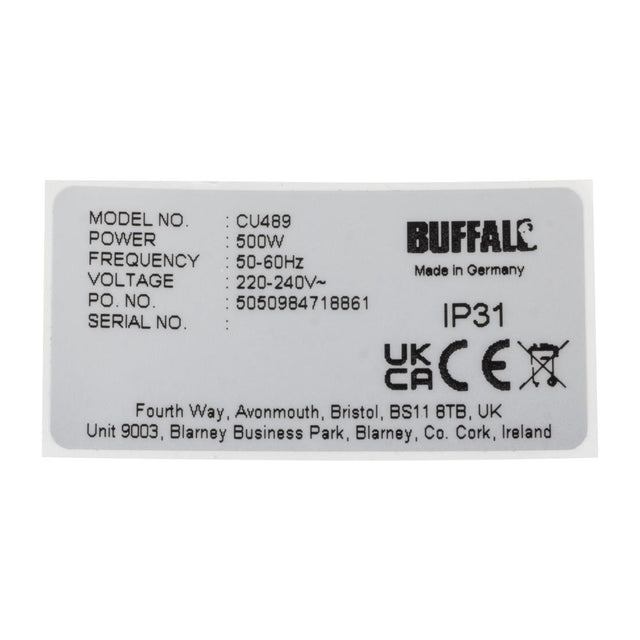 Buffalo Type Label - AP475  Buffalo   