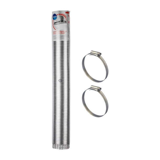 Whirlpool Wpro 110mm Vent Kit with Jubilee Clips WP110VK - AP607  Whirlpool   