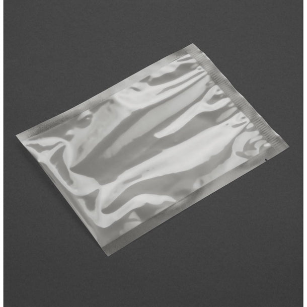 Vogue Compostable Chamber Vacuum Pack Bags 250x350mm (Pack of 100) - AT102  Vogue   