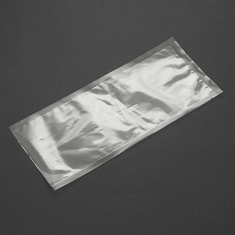 Vogue Compostable Embossed Vacuum Sealer Bags 150x350mm (Pack of 50) - AT104  Vogue   