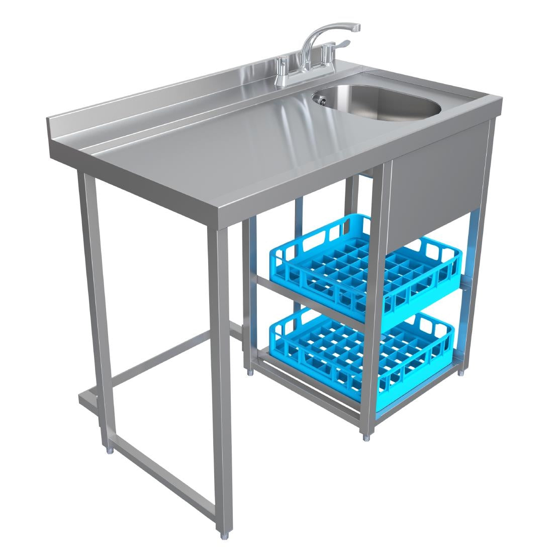 Parry Modular Bar Glass Wash Station MB-GS4 - AT171  Parry   