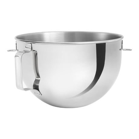 KitchenAid 5.2Ltr Polished Bowl with Strap Handle for Bowl Lift Stand Mixer 5KSMB55 - AT341  Kitchenaid   