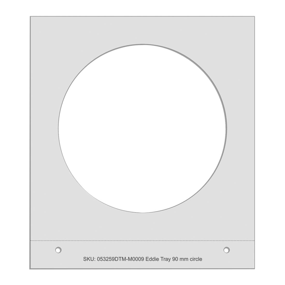 Eddie Manual Tray 90mm Circle - AT727  DTM Primera   