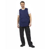 Tabard With Pocket Navy Blue - B044  Whites Chefs Clothing   