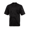 Chefs Works Montreal Cool Vent Unisex Short Sleeve Chefs Jacket Black XS - B054-XS Chef Works Chefs Jackets Chef Works   