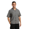 Chef Works Unisex Cool Vent Chefs Shirt Grey L - B179-L Chef Shirts Chef Works   