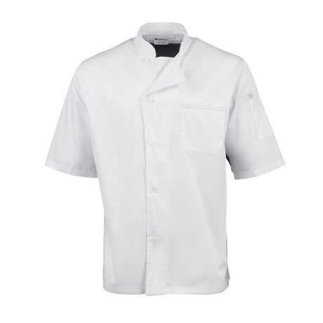 Chef Works Valais Signature Series Unisex Chefs Jacket White L - B205-L Chef Works Chefs Jackets Chef Works   