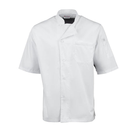 Chef Works Valais Signature Series Unisex Chefs Jacket White S - B205-S Chef Works Chefs Jackets Chef Works   