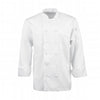Chef Works Calgary Long Sleeve Cool Vent Unisex Chefs Jacket White L - B649-L Chef Works Chefs Jackets Chef Works   