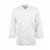 Chef Works Calgary Long Sleeve Cool Vent Unisex Chefs Jacket White M - B649-M Chef Works Chefs Jackets Chef Works   