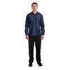 Chef Works Urban Detroit Long Sleeve Denim Shirt Blue L - B776-L Uniform Shirts Chef Works Urban