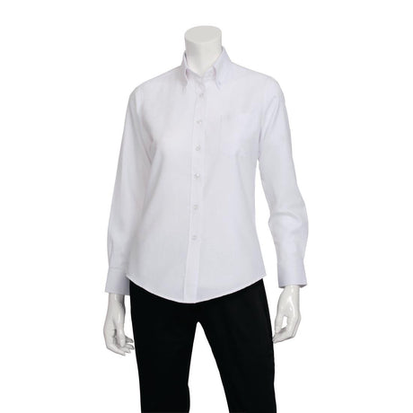 Chef Works Womens Oxford Shirt M - B878-M Uniform Shirts Chef Works