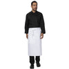 Chef Works Recycled Bistro Apron White - BA042  Chef Works   