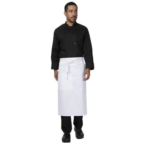 Chef Works Recycled Bistro Apron White - BA042  Chef Works   