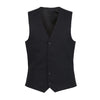 Brook Taverner Mens Mercury Black Waistcoat Medium - BA053-M  Brook Taverner   