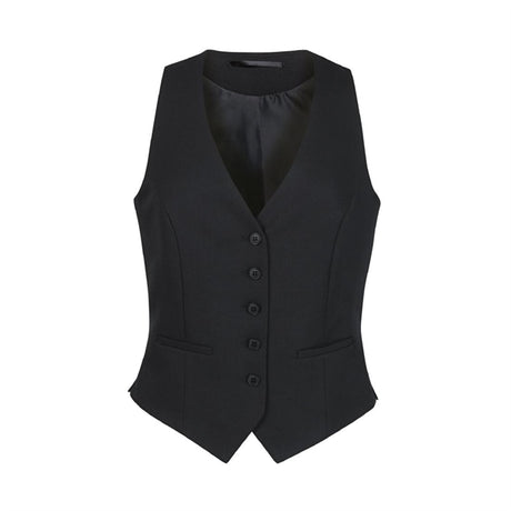 Brook Taverner Ladies Luna Black Waistcoat Large - BA057-L  Brook Taverner   