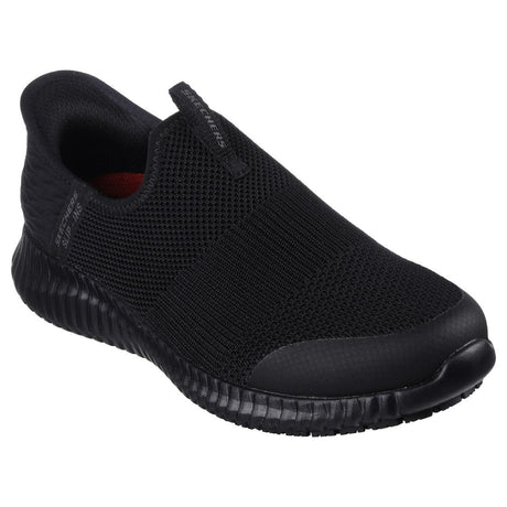 Skechers Mens Cessnock Slip Ins Black Size 45 - BA067-45 Skechers Shoes Skechers   