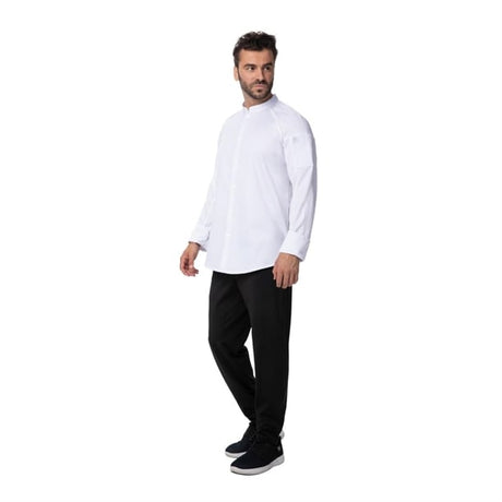 Chef Works Tulum Recycled Chef Jacket White Size M - BA071-M Chef Works Chefs Jackets Chef Works   