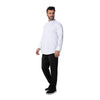 Chef Works Tulum Recycled Chef Jacket White Size L - BA071-L Chef Works Chefs Jackets Chef Works   