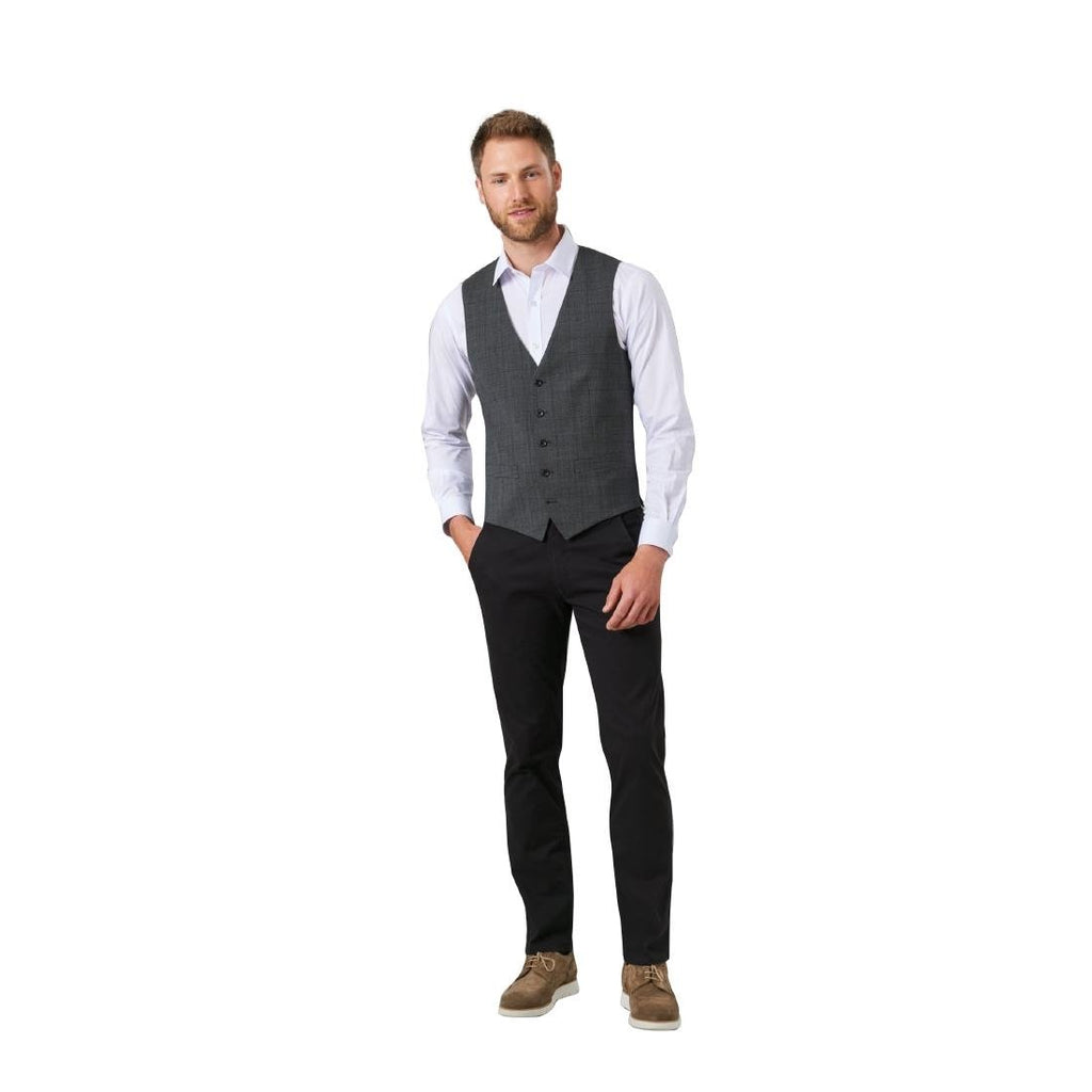 Brook Taverner Mens Miami Slim Fit Chinos Black 38" - BA081-38 Uniform Trousers Brook Taverner
