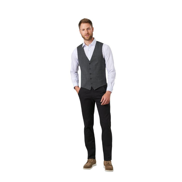 Brook Taverner Mens Miami Slim Fit Chinos Black 38" - BA081-38 Uniform Trousers Brook Taverner