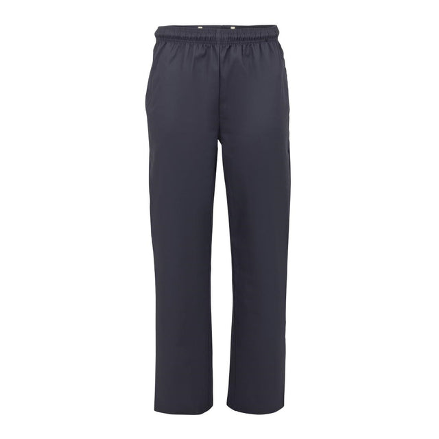 Whites Vegas Chefs Trousers Charcoal Size L - BA112-L Whites Chef Trousers Whites Chefs Clothing   