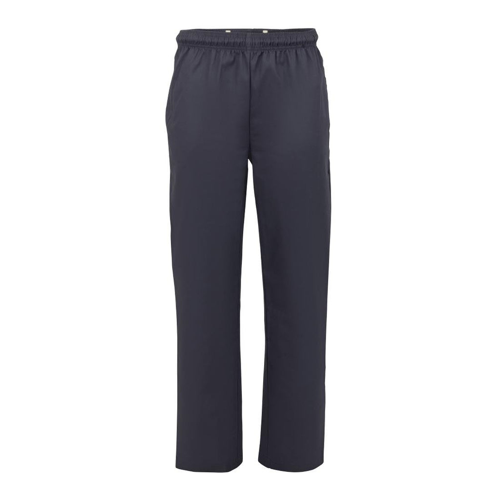 Whites Vegas Chefs Trousers Charcoal Size XL - BA112-XL Whites Chef Trousers Whites Chefs Clothing   