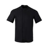 Southside Harlem Short Sleeve Chef Jacket Black Size L - BA115-L  Southside   