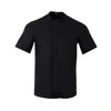 Southside Harlem Short Sleeve Chef Jacket Black Size M - BA115-M  Southside   