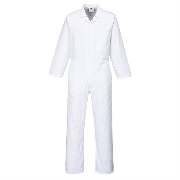 Portwest White Food Coverall Size M - BA184-M  Portwest   