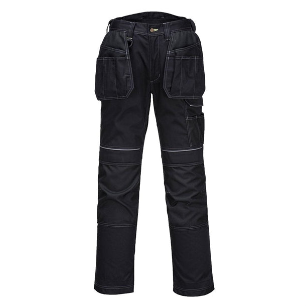 Portwest Black Holster Work Trousers Size 30 - BA188-30 Uniform Trousers Portwest