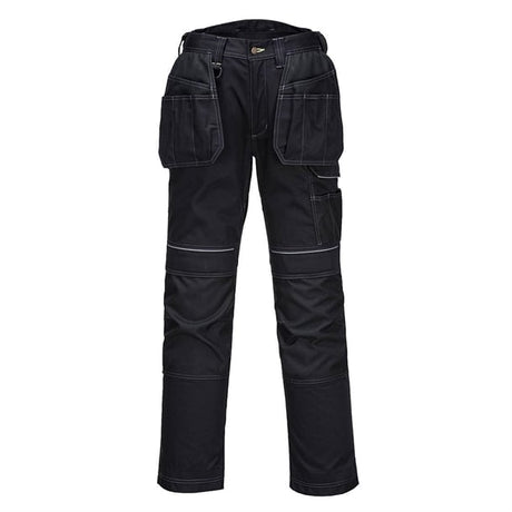 Portwest Black Holster Work Trousers Size 32 - BA188-32 Uniform Trousers Portwest