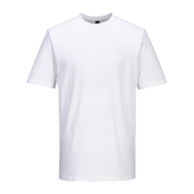 Portwest Chef T-Shirt Mesh White Size M - BA189-M T-Shirts Portwest   