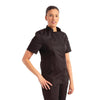 Chef Works Womens Springfield Zip Chefs Jacket Black S - BB051-S Chef Works Chefs Jackets Chef Works Urban   