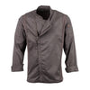 Chef Works Hartford Lightweight L/S Zipper Coat Graphite Size L - BB263-L Chef Works Chefs Jackets Chef Works Urban   