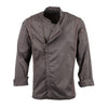 Chef Works Hartford Lightweight L/S Zipper Coat Graphite Size XS - BB263-XS Chef Works Chefs Jackets Chef Works Urban   