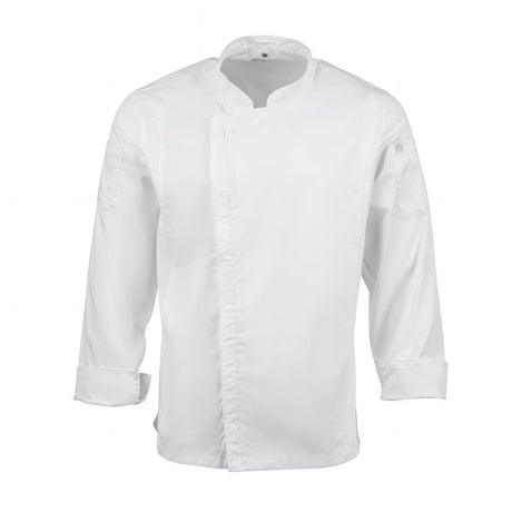 Chef Works Unisex Hartford Lightweight Chef Jacket White Size 3XL - BB264-3XL Chef Works Chefs Jackets Chef Works Urban   