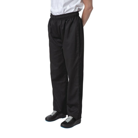 Nisbets Essentials Chef Trousers Black 2XL - BB477-XXL All Chefs Trousers Nisbets Essentials   