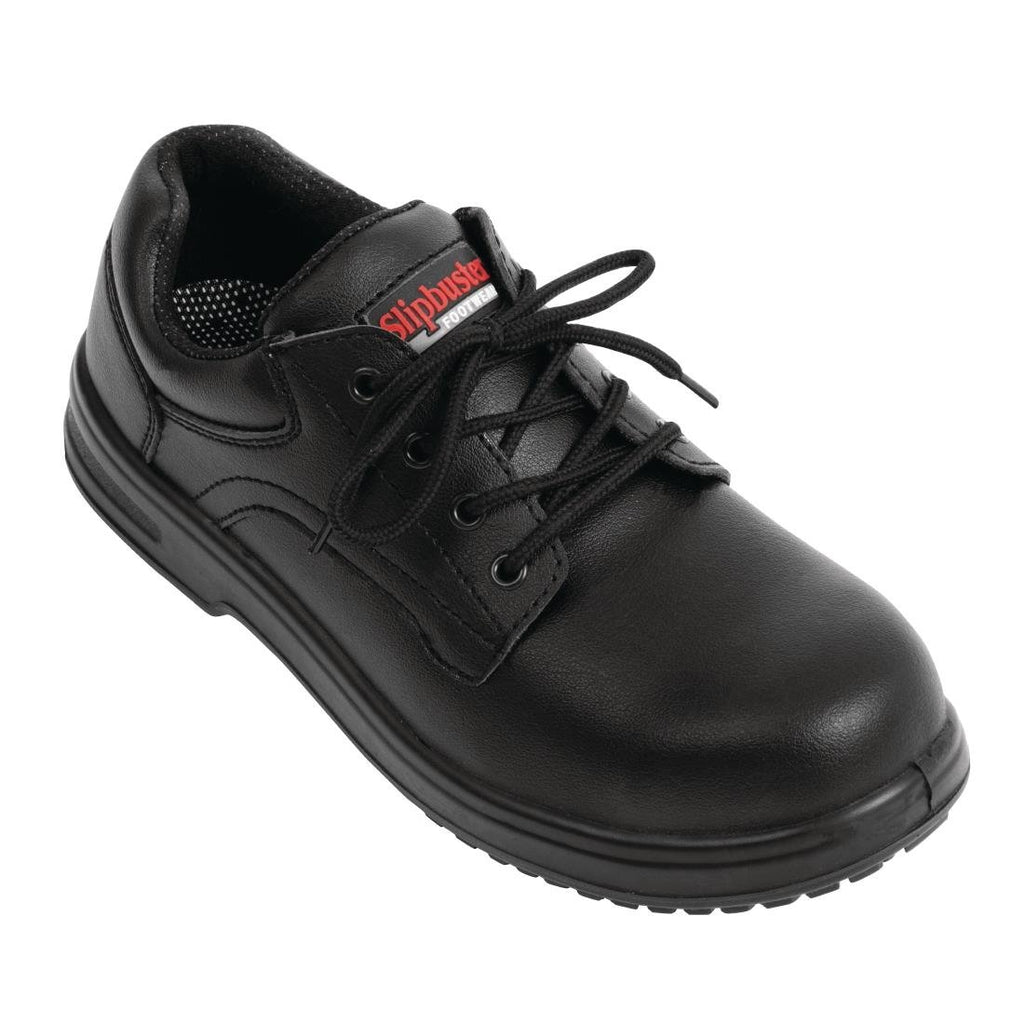 Slipbuster Basic Shoes Slip Resistant Black 44 - BB498-44 Slipbuster Shoes Slipbuster Footwear   