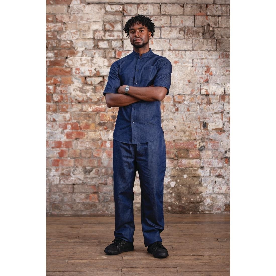 Southside NY Denim Chef Trousers XL - BB619-XL Southside Chef Trousers Southside   