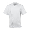 Chef Works Cannes Short Sleeve Chefs Jacket Size L - BB669-L Chef Works Chefs Jackets Chef Works   