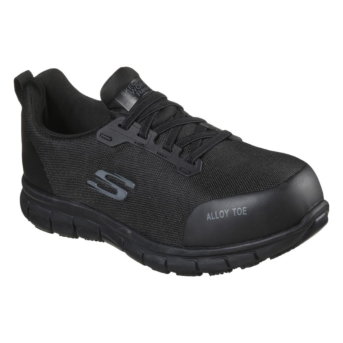 Skechers Womens Sure Track Jixie Safety Shoe with Toe Cap Size 41 (UK 8) - BB670-41 Skechers Shoes Skechers   