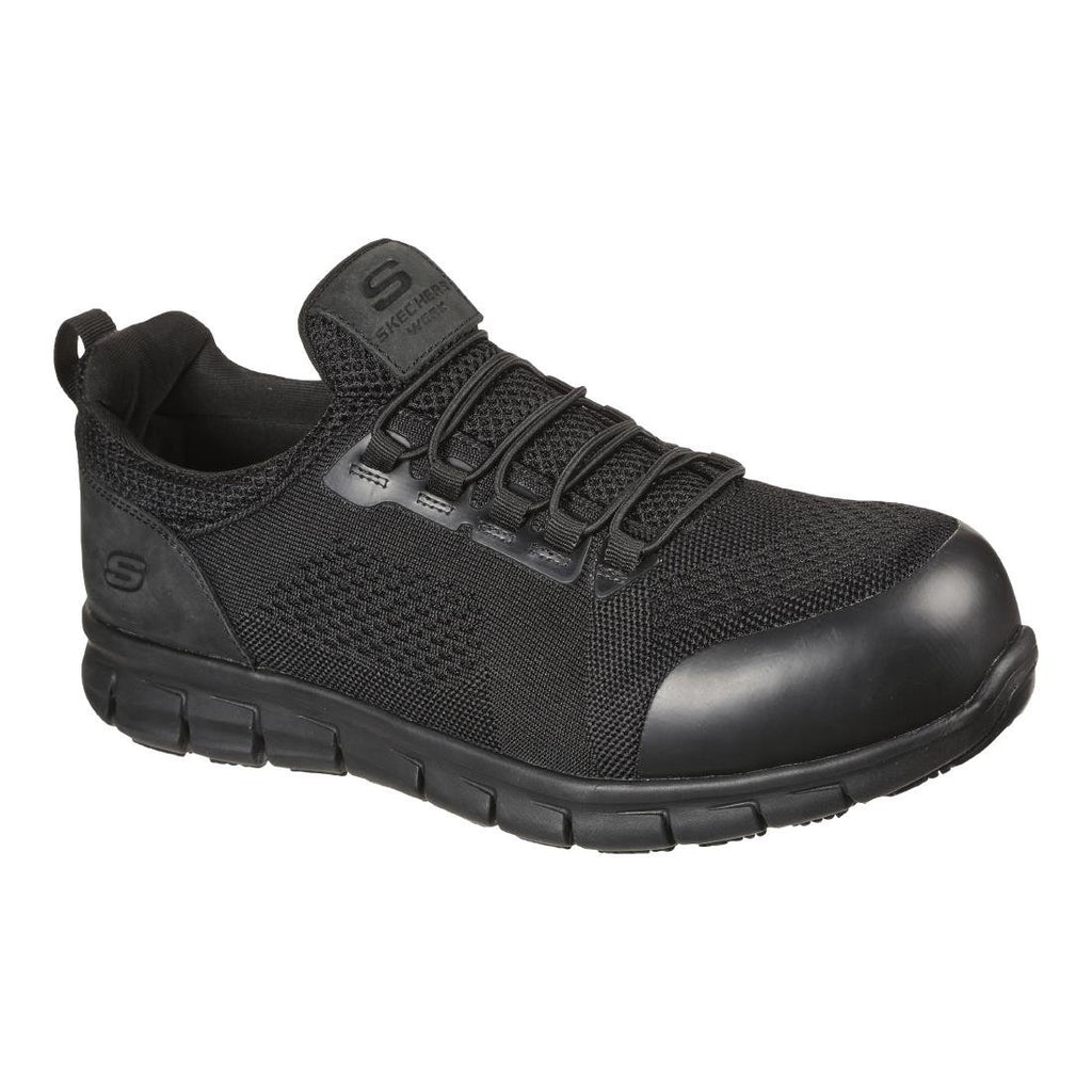 Skechers Safety Shoe with Steel Toe Cap Size 43 - BB675-43 Skechers Shoes Skechers   