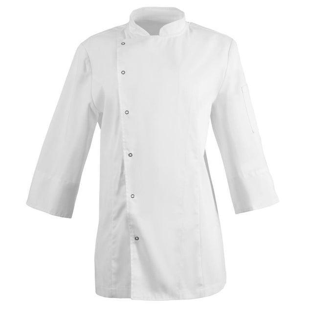 Whites Ladies Fitted Jacket - Size S - BB701-S Whites Chef Jackets and Tunics Whites Chefs Clothing   