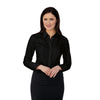 Brook Taverner Ladies Long Sleeve Black Palena Shirt - Size 10 - BB708-10 Dress Shirts Brook Taverner   