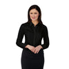Brook Taverner Ladies Long Sleeve Black Palena Shirt - Size 16 - BB708-16 Dress Shirts Brook Taverner   